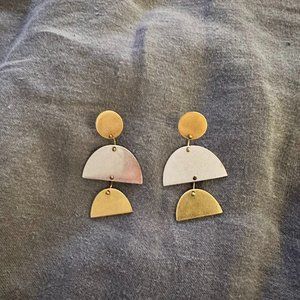 Madewell Sculpture Statement Earrings